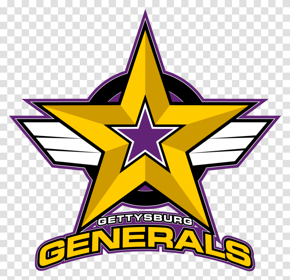 Gettysburg Generals Clovis Ca, Star Symbol, Lighting, Bulldozer Transparent Png