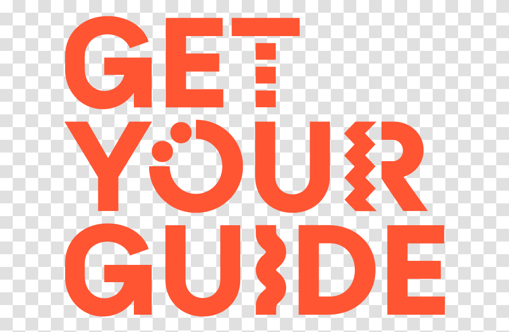 Getyourguide Logo Logo Get Your Guide, Alphabet, Word, Number Transparent Png