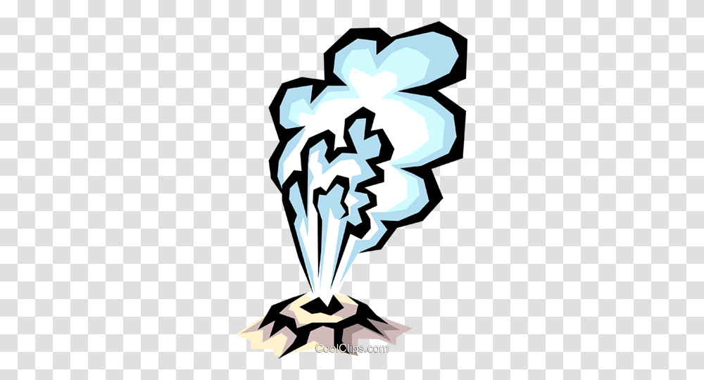 Geysers Royalty Free Vector Clip Art Illustration, Paper, Recycling Symbol Transparent Png