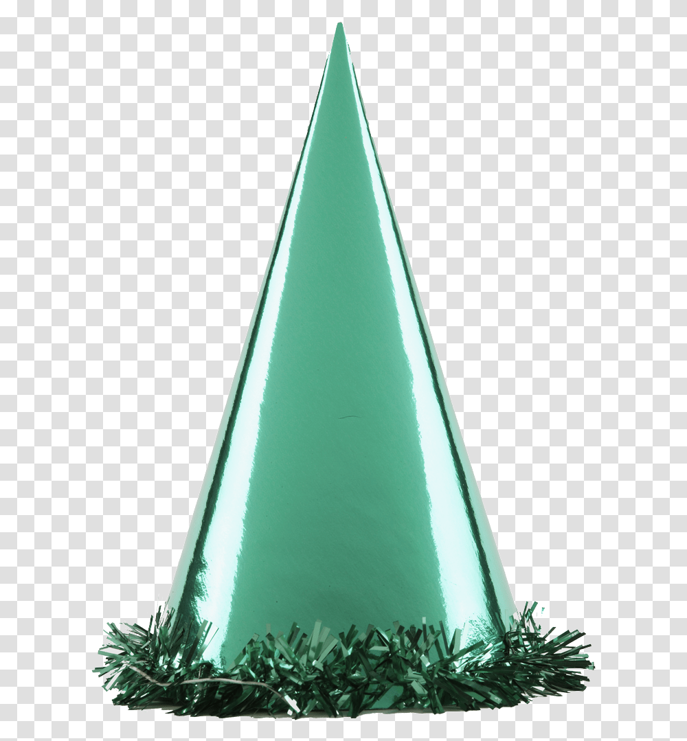Gezonden Voor Kaylinparty Hat Clipart Background Green Party Hat Background, Cone, Apparel, Boat Transparent Png