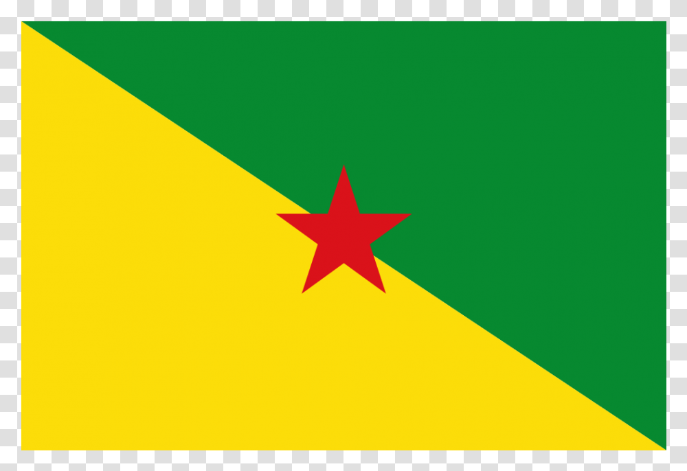 Gf French Guiana Flag Icon, Star Symbol Transparent Png