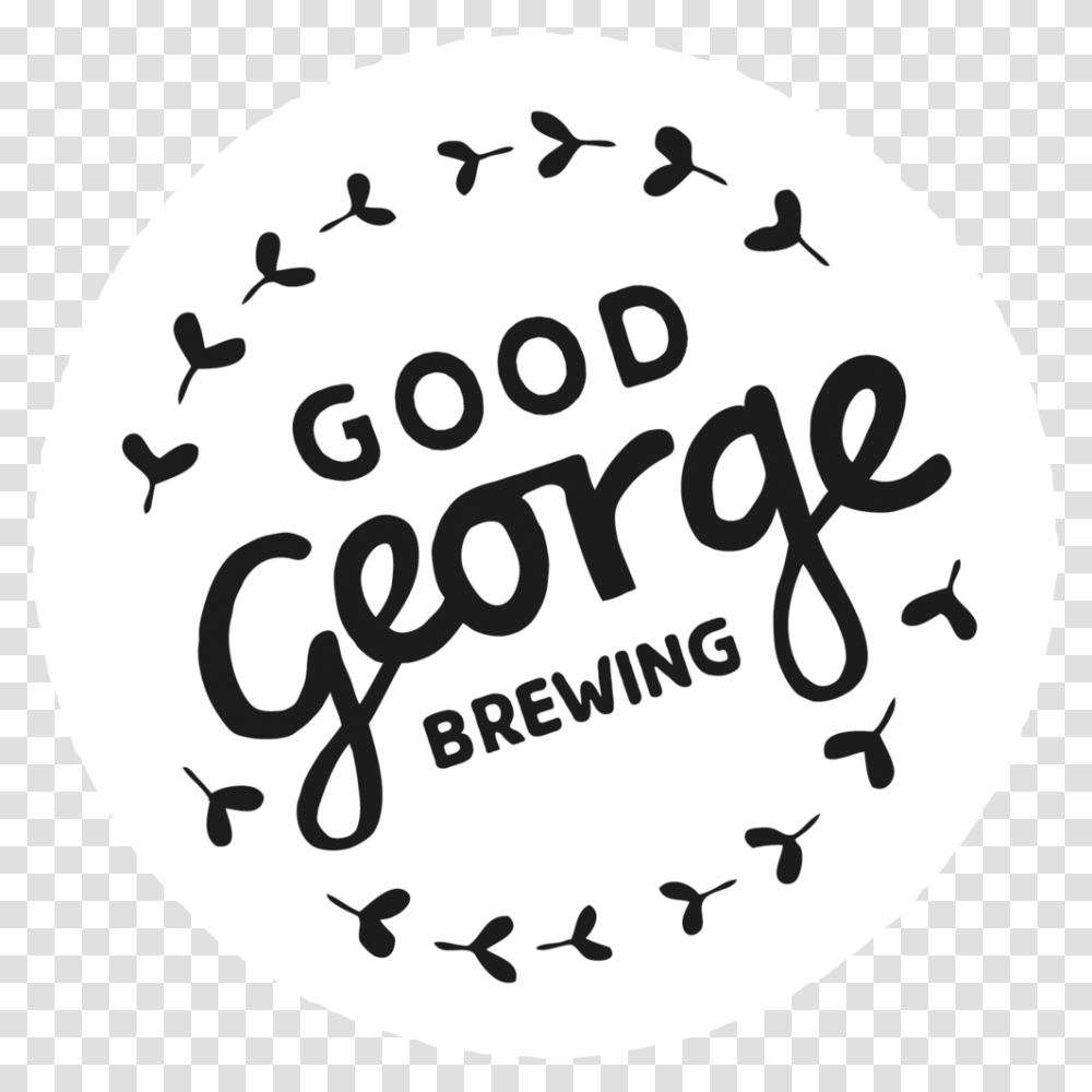 Gg Logo Whitebg Good George, Label, Word Transparent Png