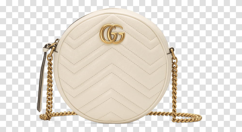 Gg Marmont Mini Round Shoulder Bag White, Furniture, Wristwatch, Wax Seal Transparent Png