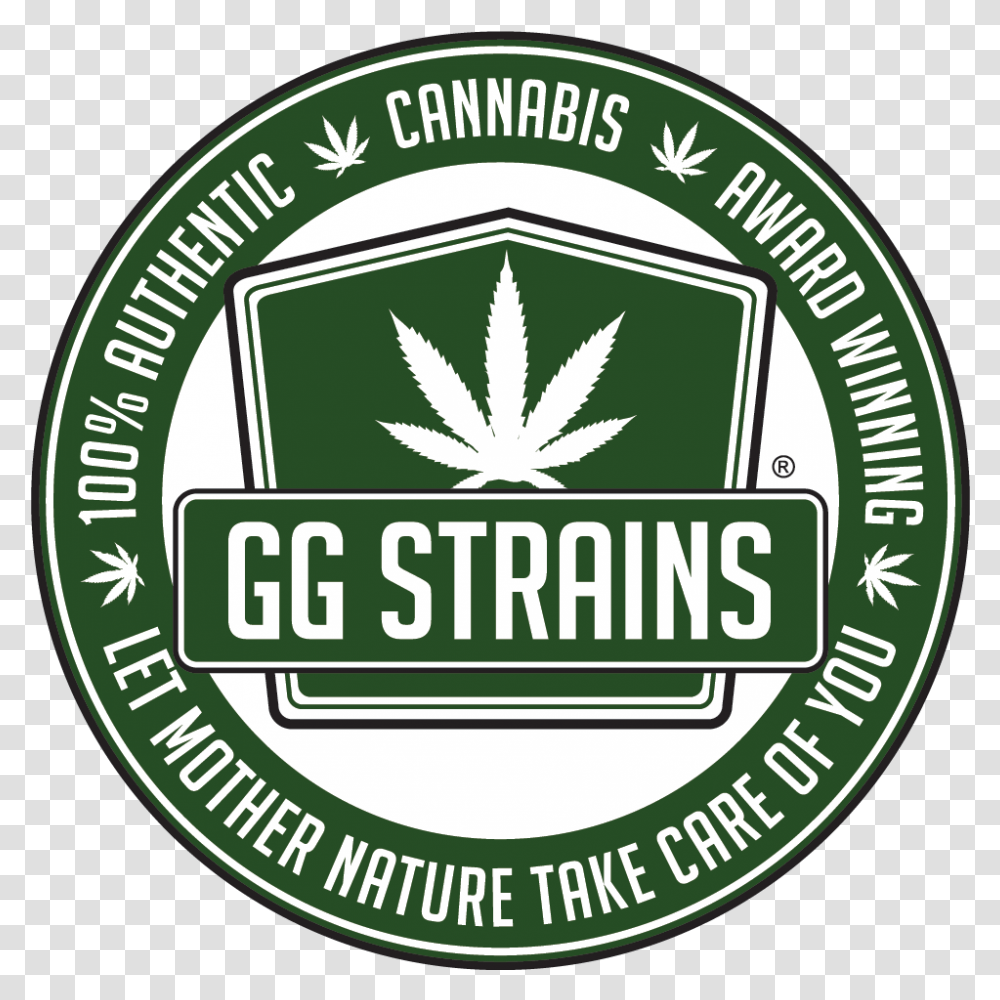Gg Strains Official Gg Strains Logo, Symbol, Label, Text, Plant Transparent Png