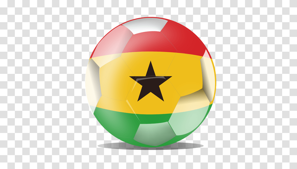 Ghana Flag Football, Soccer Ball, Team Sport, Sports, Star Symbol Transparent Png