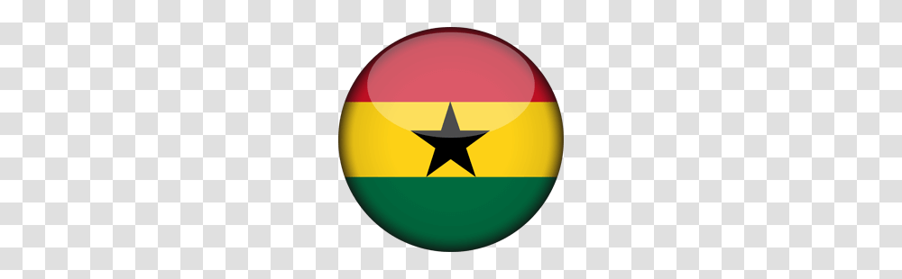 Ghana Flag Image, Balloon, Star Symbol Transparent Png