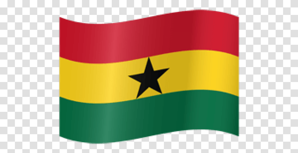 Ghana Flag, Star Symbol, Hand, American Flag Transparent Png