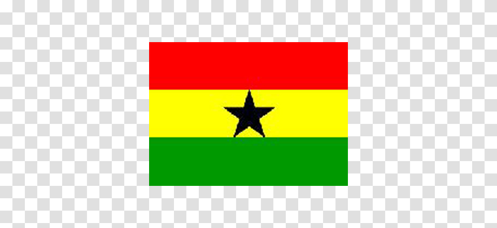 Ghana Printed Flag Printed World Flags South Coast Flagpoles, American Flag, Star Symbol Transparent Png
