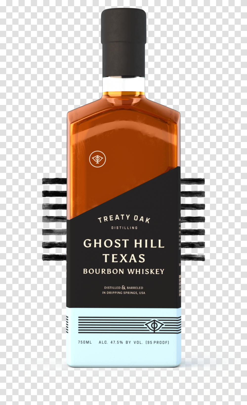 Ghb Whiskey With Stripes Treaty Oak Whiskey, Liquor, Alcohol, Beverage, Drink Transparent Png