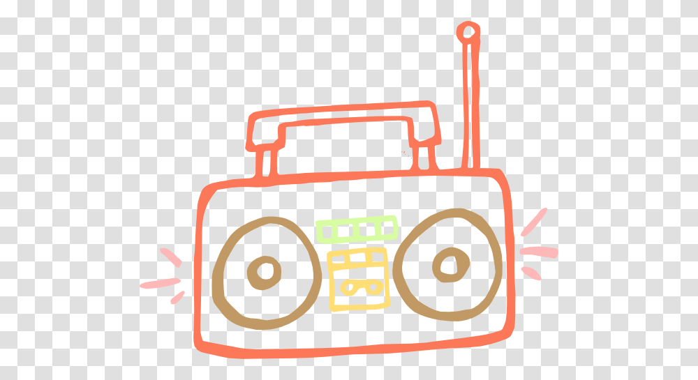 Ghetto Blaster Clipart, Electronics, First Aid, Radio, Tape Player Transparent Png