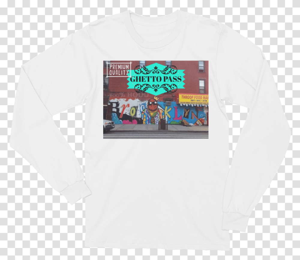 Ghetto Label, Sleeve, Apparel, Long Sleeve Transparent Png
