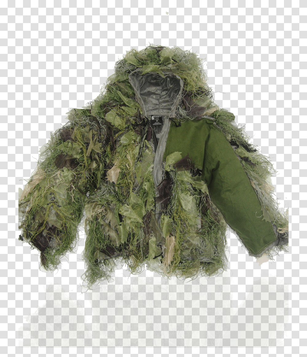 Ghillie Jacket, Military, Military Uniform, Plant, Camouflage Transparent Png