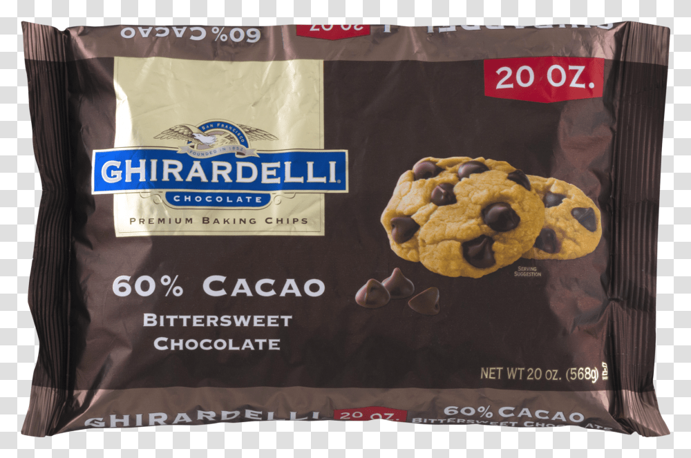 Ghirardelli 60 Dark Chocolate Chips, Food, Plant, Poster, Outdoors Transparent Png
