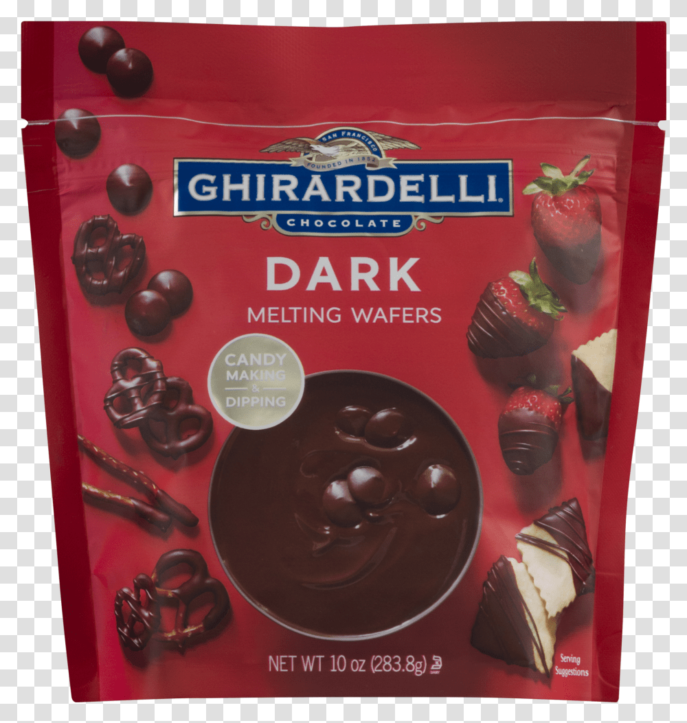 Ghirardelli Dark Chocolate Melting Wafers Transparent Png