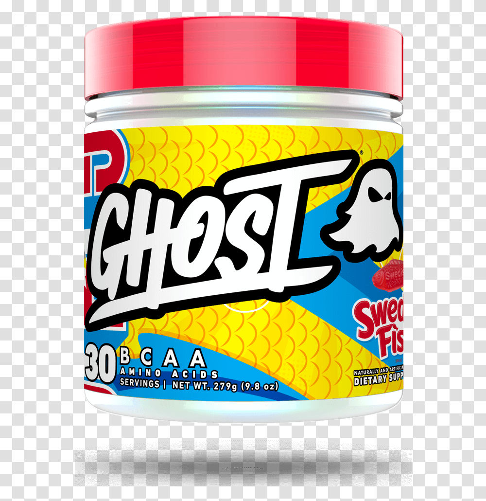 Ghost Bcaa Swedish Fish Snack, Tin, Can, Canned Goods, Aluminium Transparent Png