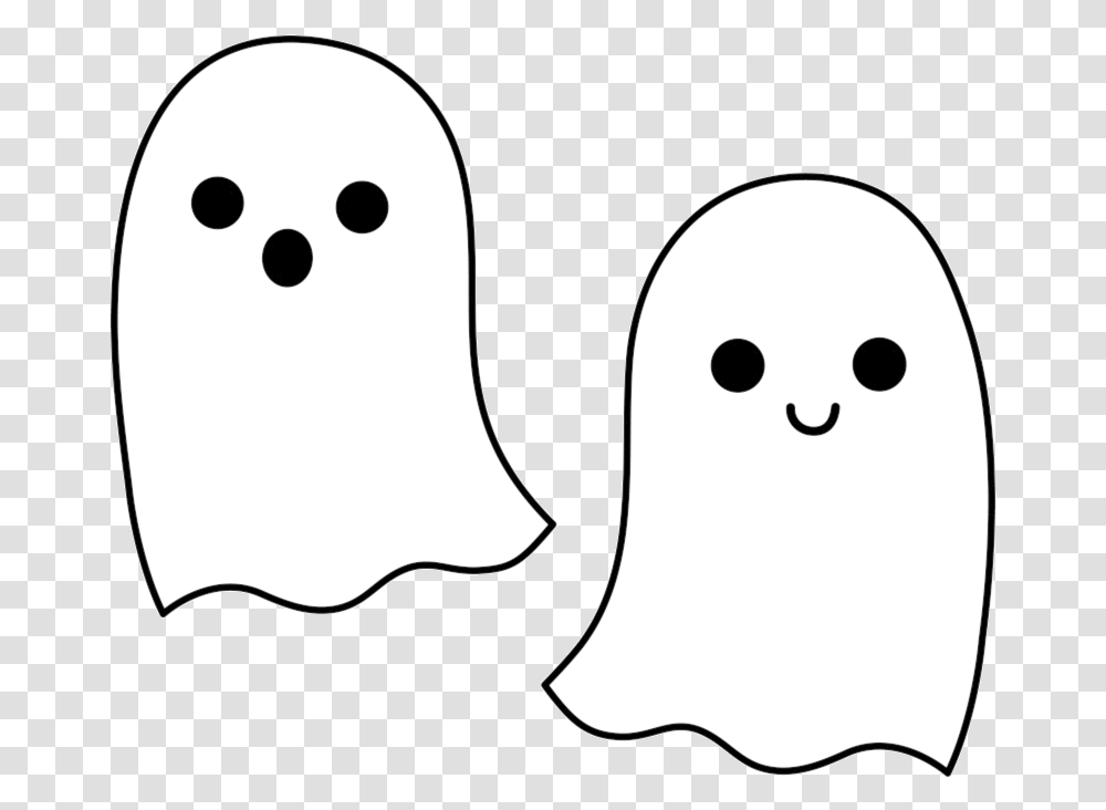 Ghost Cartoon Cute Clipart Free Images Cute Ghost Coloring Pages, Stencil, Silhouette, Label Transparent Png