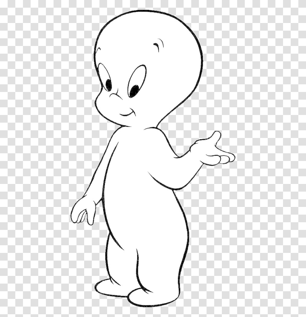 Ghost Casper Doodle Sweetghost Cuteghost Horror Drawing Ghost Coloring Pages, Stencil, Kneeling, Silhouette Transparent Png