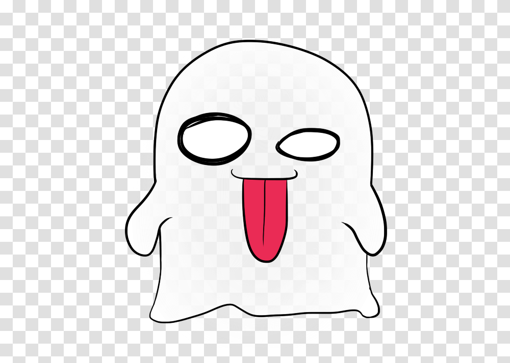 Ghost Clip Art Free, Mouth, Tongue Transparent Png