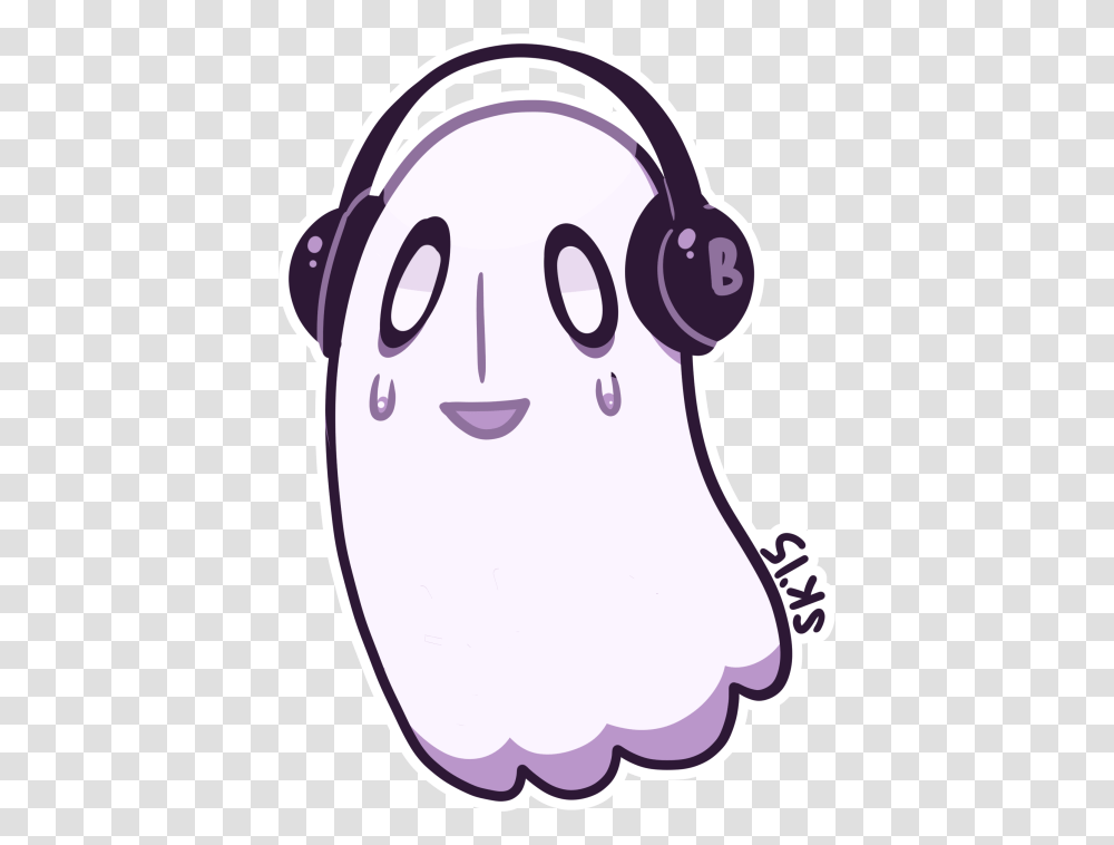 Ghost Clipart Background, Electronics, Headphones, Headset Transparent Png