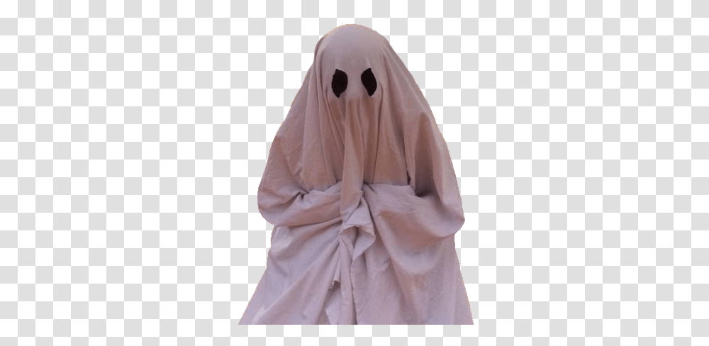 Ghost Costume Ghost, Clothing, Apparel, Veil, Person Transparent Png