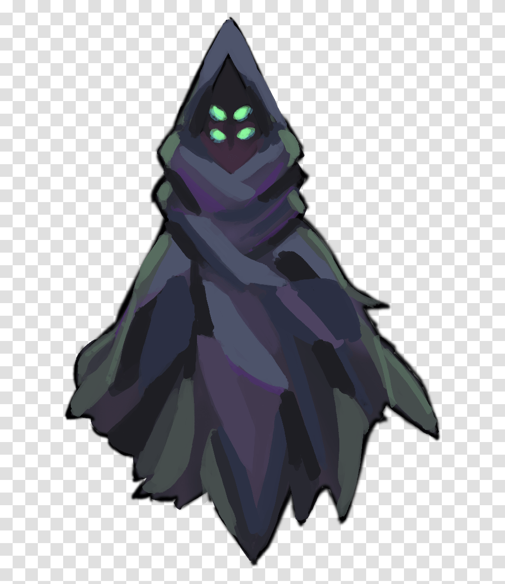 Ghost For Rpg Opengameartorg Christmas Tree, Clothing, Person, Cape, Performer Transparent Png