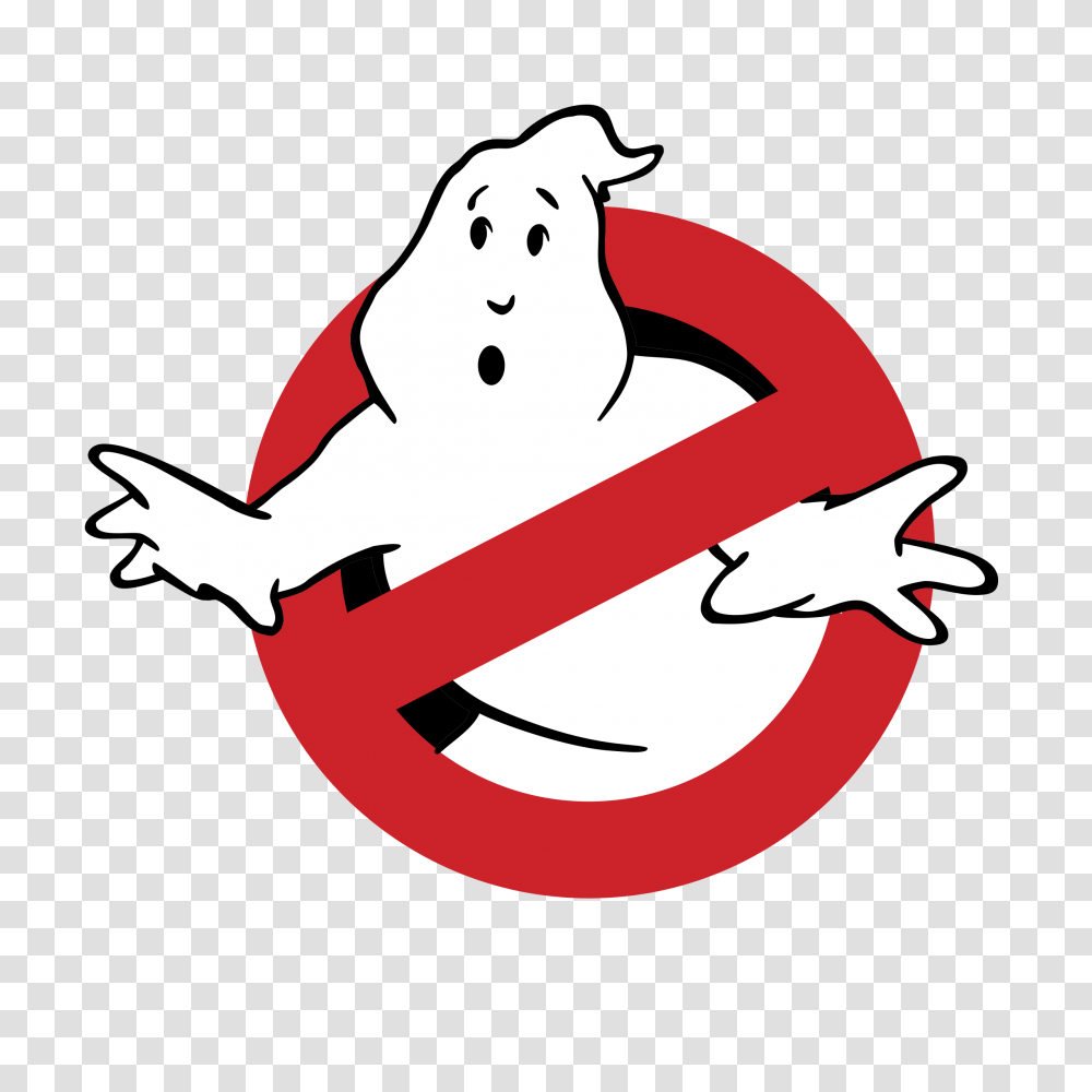 Ghost Ghostbusters Logo, Symbol, Trademark, Recycling Symbol Transparent Png