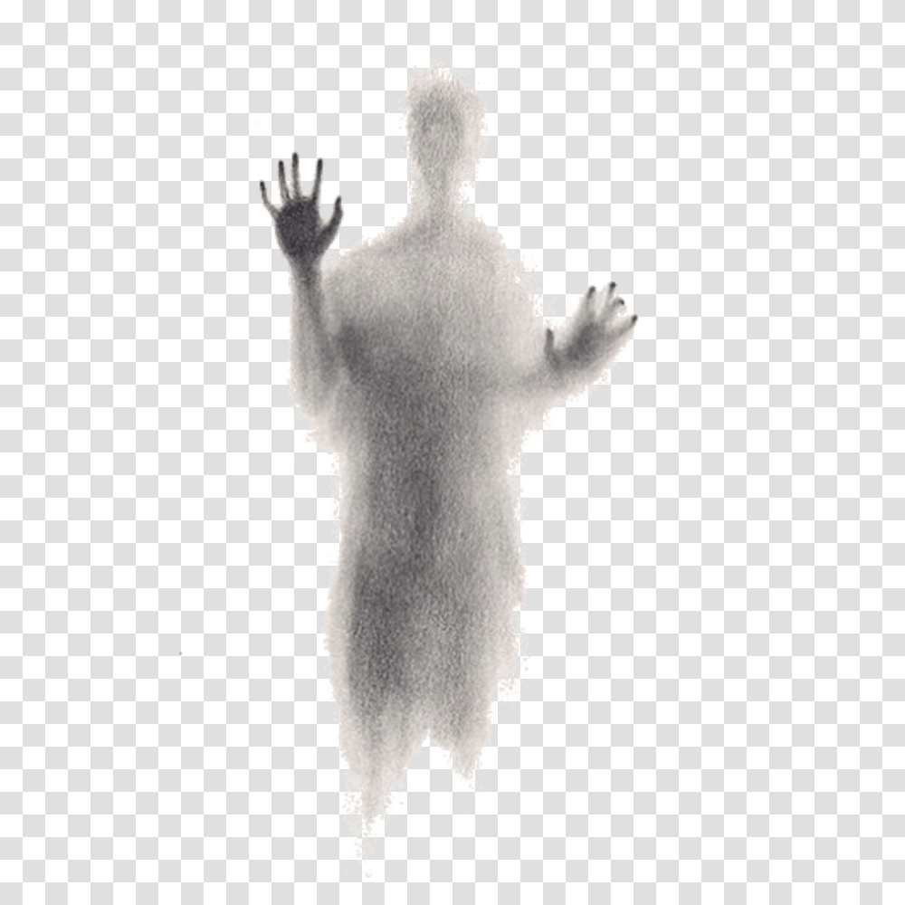 Ghost Image Ghost, Silhouette, Outdoors, Nature, Mammal Transparent Png