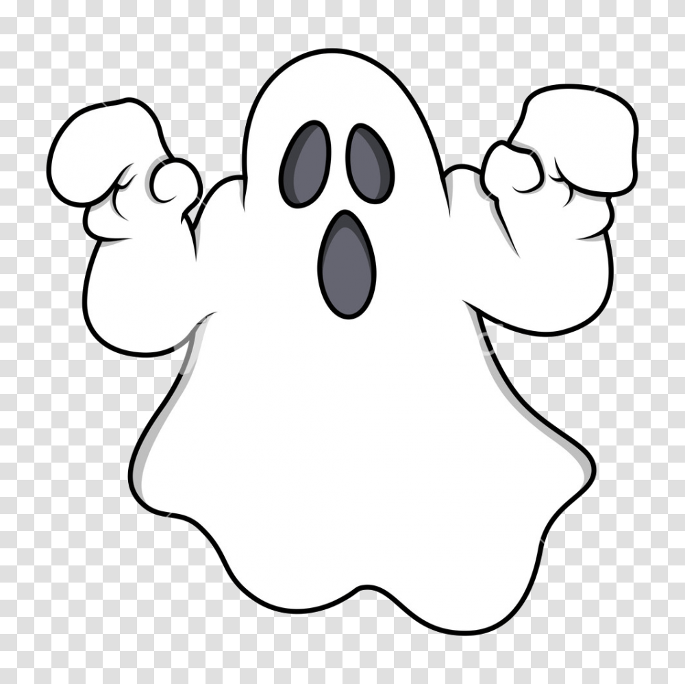Ghost Images Free Download Ghost Clipart, Stencil, Mammal, Animal, Rabbit Transparent Png