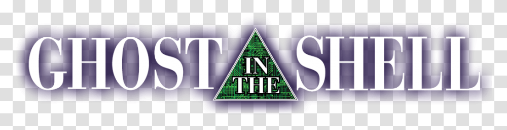Ghost In The Shell 1995 Logo, Label, Triangle, Building Transparent Png