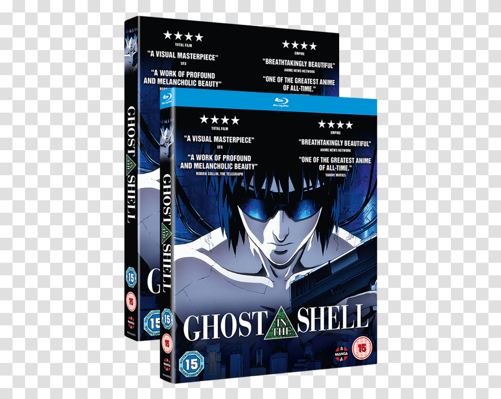 Ghost In The Shell Ghost In The Shell Anime Title, Book, Poster, Advertisement, Comics Transparent Png