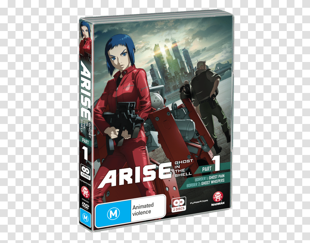 Ghost In The Shell New Anime, Person, Poster, Advertisement, Helmet Transparent Png