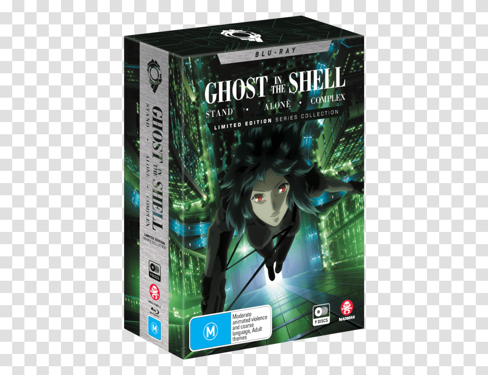 Ghost In The Shell Stand Alone Complex Complete Series, Poster, Advertisement, Flyer, Paper Transparent Png