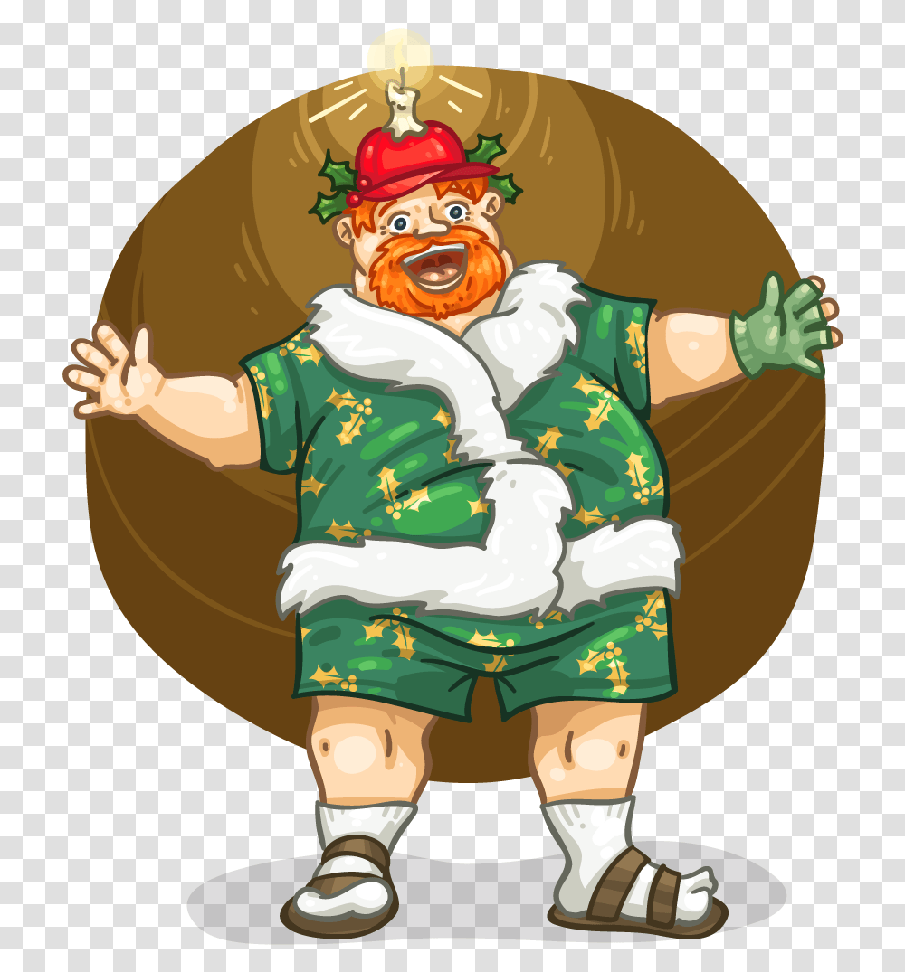 Ghost Of Christmas Present Animated, Performer, Clown, Costume, Leisure Activities Transparent Png