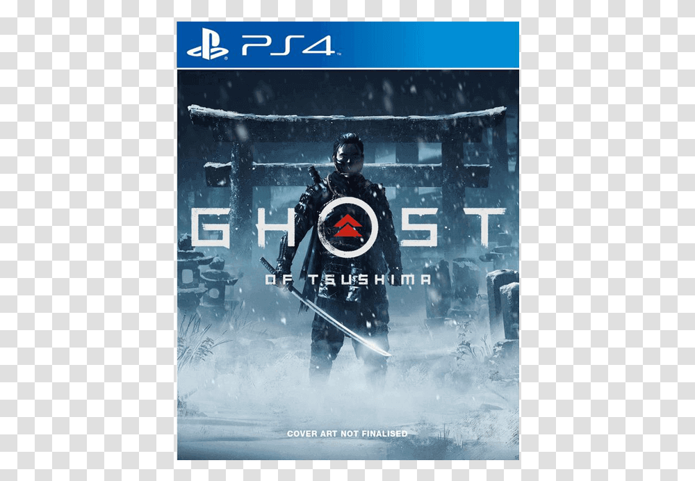 Ghost Of Tsushima, Person, Motorcycle, Poster, Metropolis Transparent Png