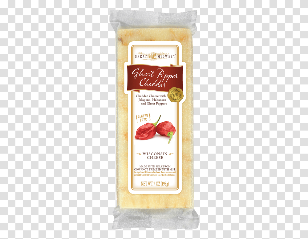Ghost Pepper Cheddar With Jalapeno Habanero And Ghost Cheese With Ghost Peppers, Food, Beverage, Menu Transparent Png