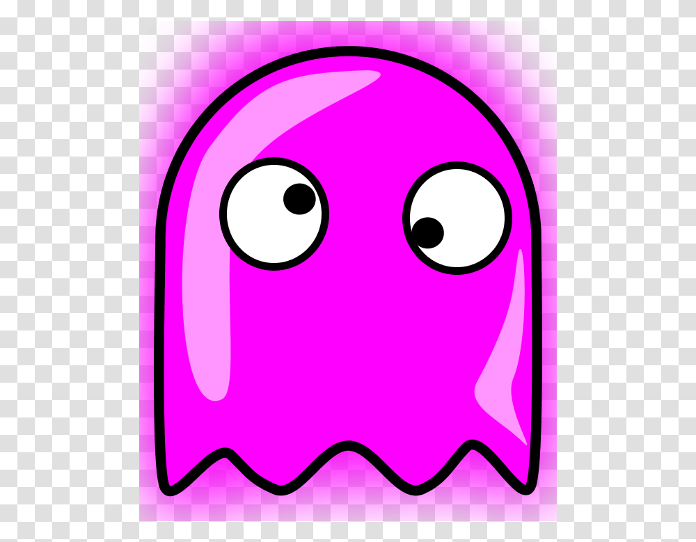 Ghost Pinky Pac Man Transparent Png