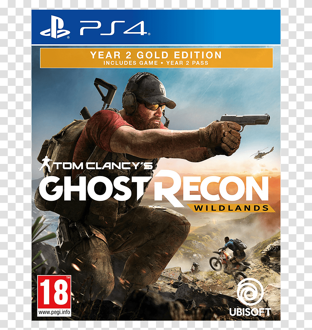 Ghost Recon Wildlands Gold Edition, Person, Human, Motorcycle, Vehicle Transparent Png