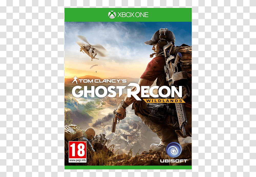 Ghost Recon Wildlands Xbox One, Poster, Advertisement, Person, Bird Transparent Png