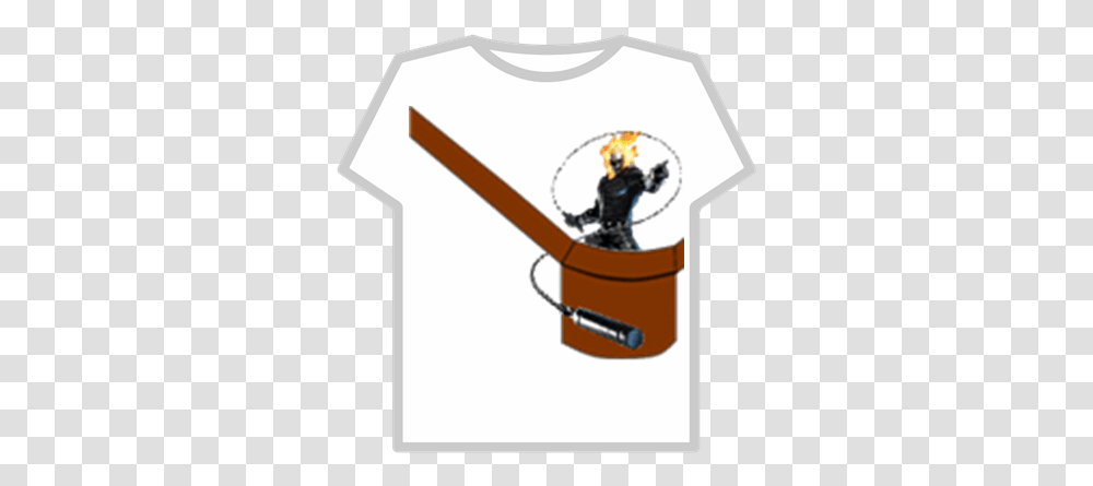 Ghost Rider In A Bag Old Bag Roblox T Shirts, Axe, Tool, Person, Human Transparent Png