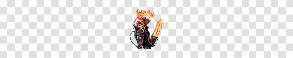 Ghost Rider, Person, Human, Drawing Transparent Png