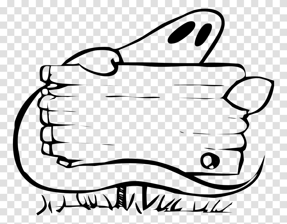 Ghost Signpost Sign Cartoon Halloween Spirit Ghost With Sign Clipart, Gray, World Of Warcraft Transparent Png
