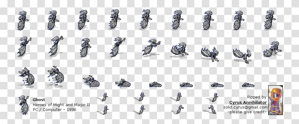 Ghost Sprite Sheet, Animal, Honey Bee, Insect, Invertebrate Transparent Png