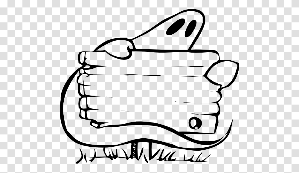 Ghost With Sign Clip Art Free Vector, Lawn Mower, Drawing Transparent Png