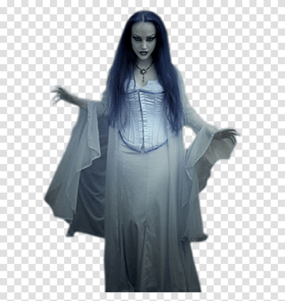 Ghost Women Scary Horror Dark Horror Woman, Costume, Person, Fashion Transparent Png