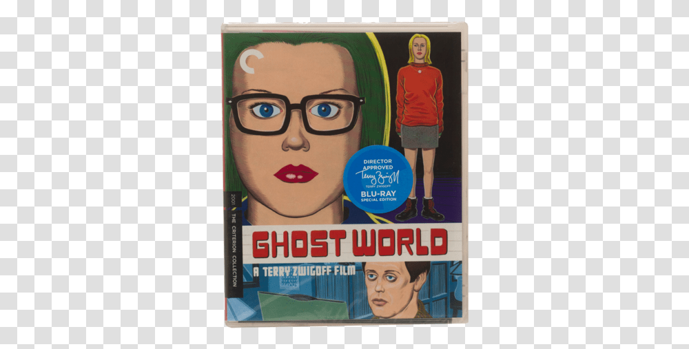 Ghost World Blu RayClass Lazyload Lazyload Mirage Ghost World Criterion Blu Ray, Person, Human, Glasses, Accessories Transparent Png