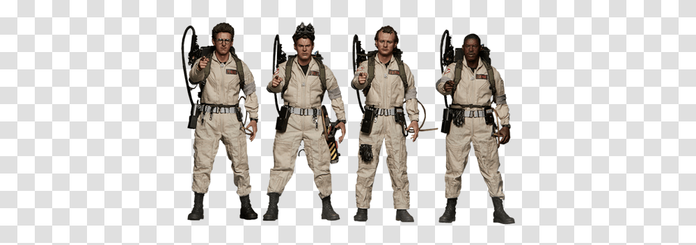Ghostbusters 1984 Special Pack Sixth Scale Figu Ghostbusters Characters 1984, Person, Human, Costume, Astronaut Transparent Png