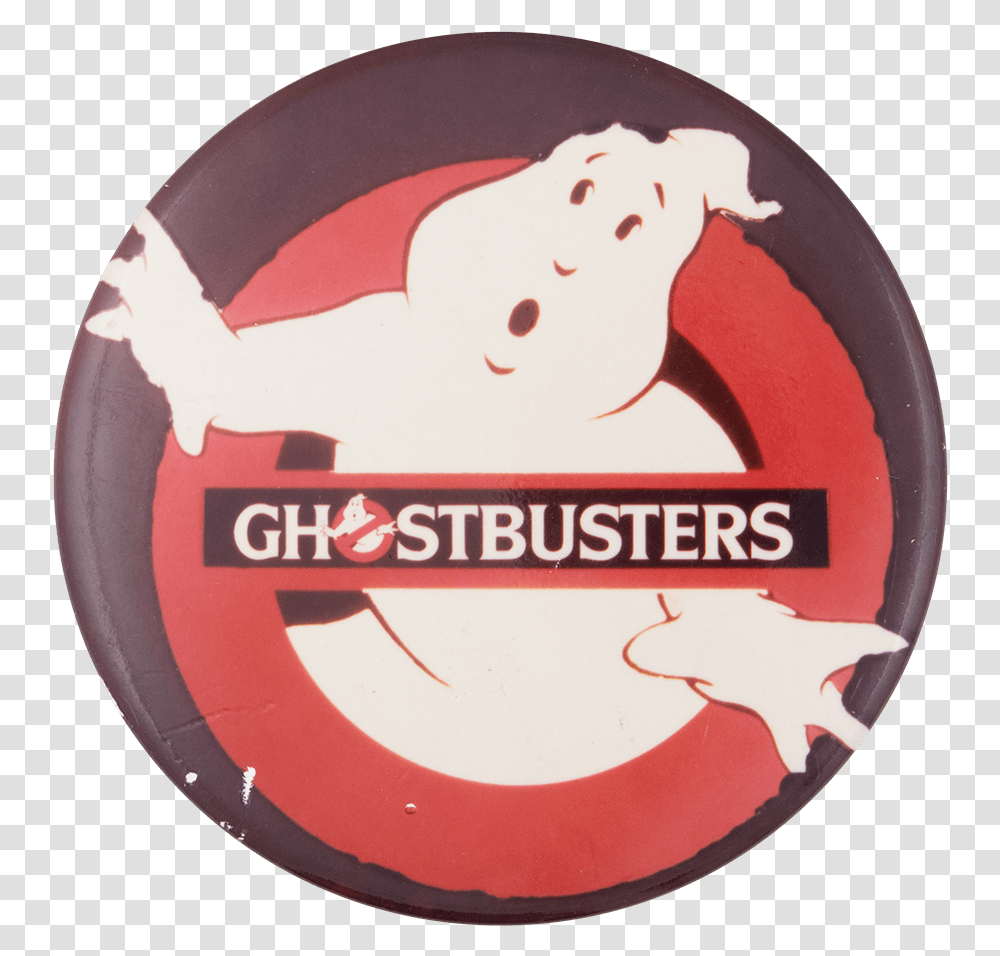 Ghostbusters Entertainment Button Museum Label, Logo, Trademark, Badge Transparent Png