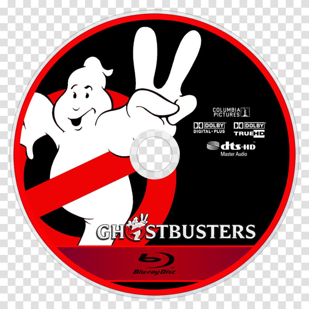 Ghostbusters Ii Ghostbuster 2 Blu Ray, Disk, Dvd Transparent Png