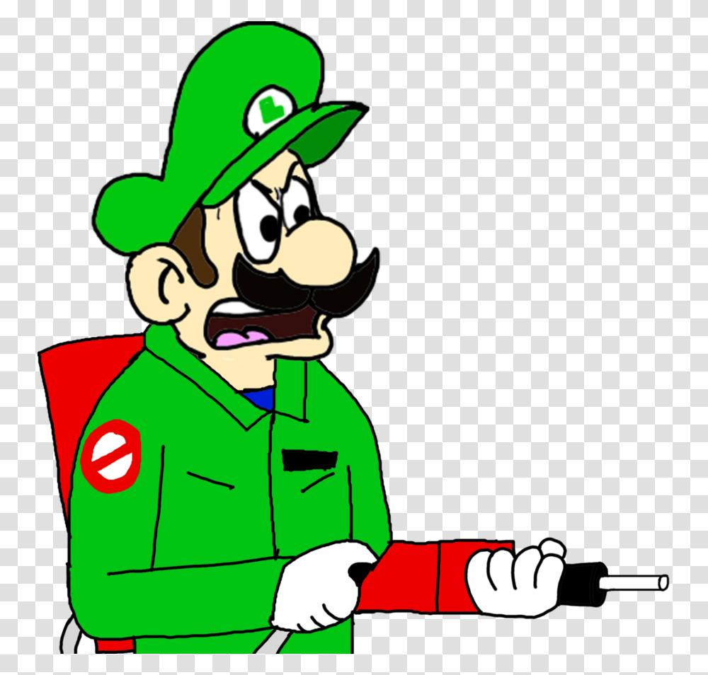 Ghostbusters Luigi, Lawn Mower, Tool, Elf Transparent Png