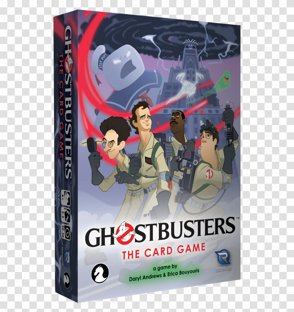 Ghostbusters Retail Box Rgb Ghostbusters The Card Game, Person, Military Uniform, People, Army Transparent Png
